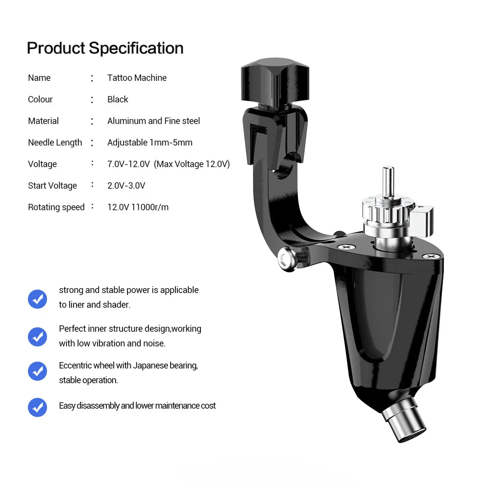 Профессиональный моторный аппарат для татуировок роторный | Красота и здоровье