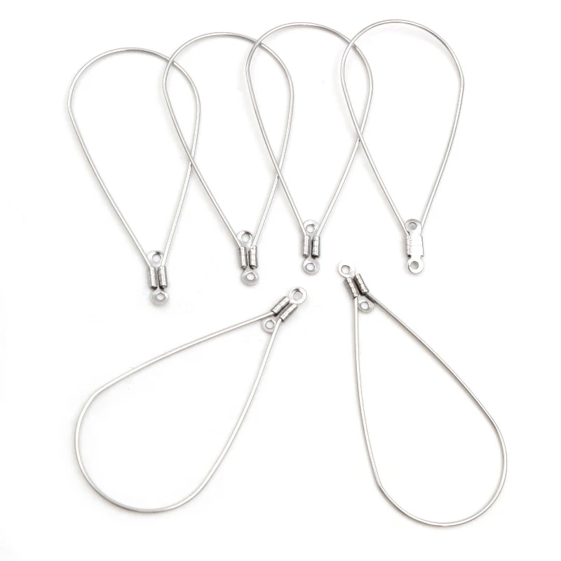 (Никогда не выцветает) 30 шт./лот геометрической формы из нержавеющей стали DIY Drop