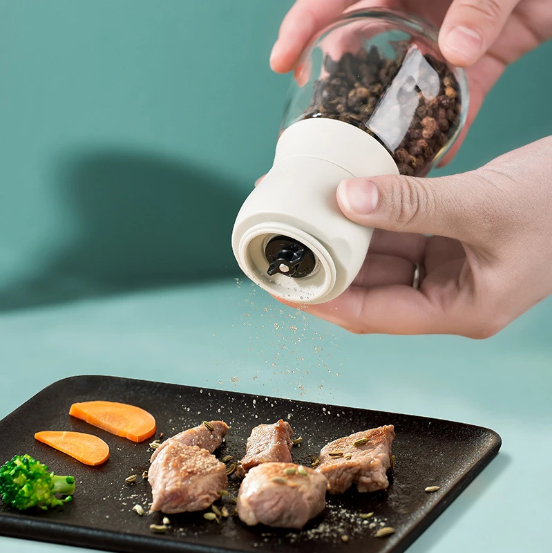 Pepper Grinder Household Manual Pepper Coffee Seasoning Grinder Bottle Complementary Food Grinder Sprinkler Bottle