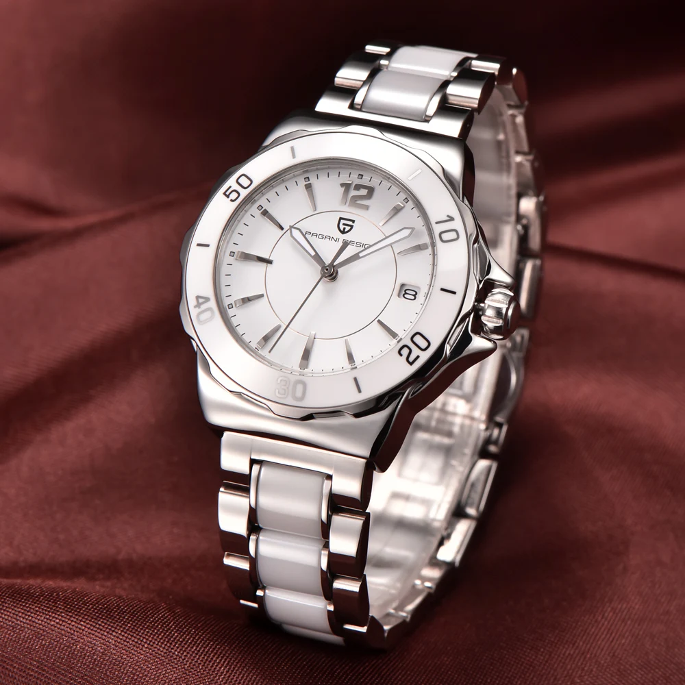 2021 New PAGANI Design Top Brand Women's Quartz Watch High Quality Ceramic Bracelet Fashion Sports Clock Relegio Feminino
