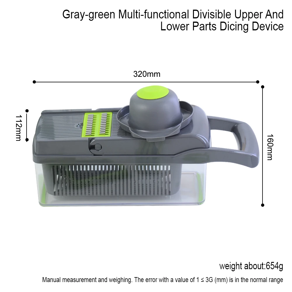 XYj Vegetable Fruit Slicer Grater Professional Chopper Strongest Heavier Duty Multi Vege Kitchen Tool | Дом и сад