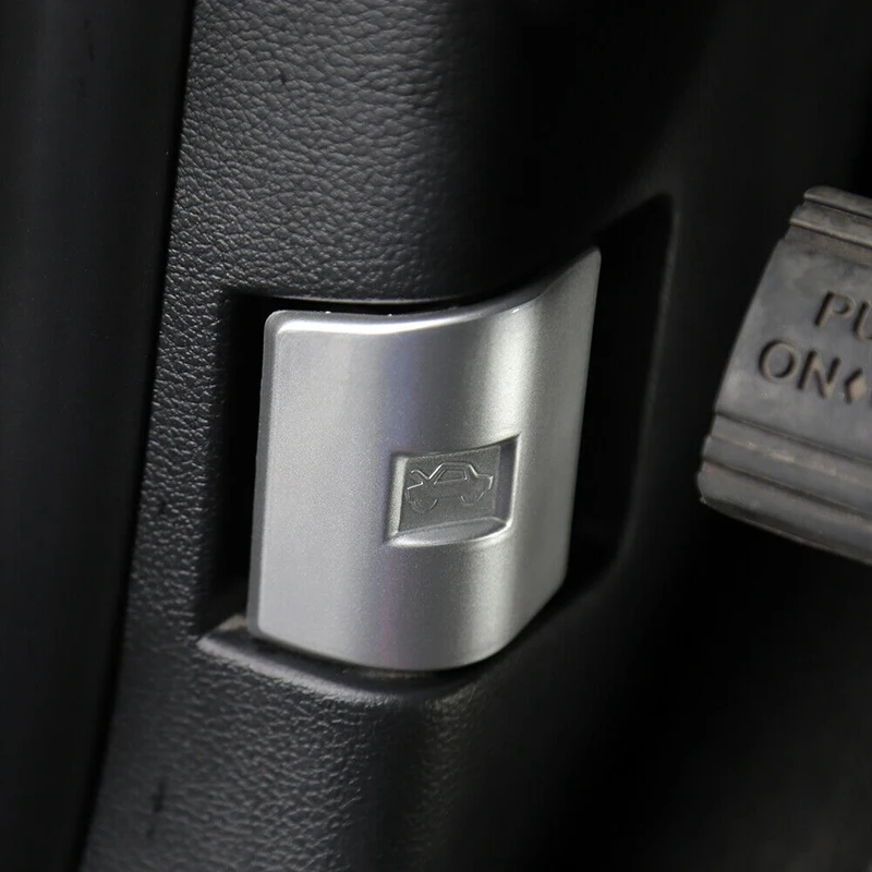 

Car ABS Silver Engine Cover Switch Trim Decoration for Ford F-150 2015-2020