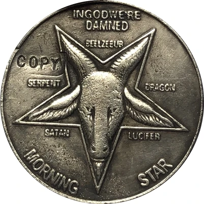 Hobo Nickel 1937 D копия трехногих фотоникелевых монет типа 89|Безвалютные монеты| |