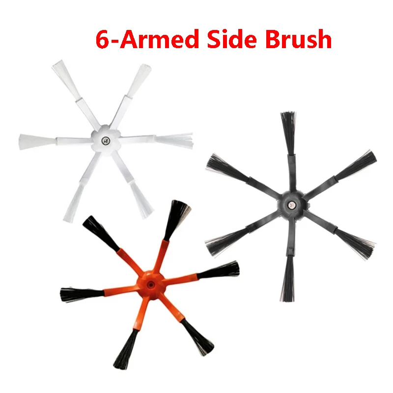 Запасные части боковых щеток для робота-пылесоса XiaoMi Roborock S50 S51 S55 S6 S60 S5 Max Pure MaxV E25 E35.