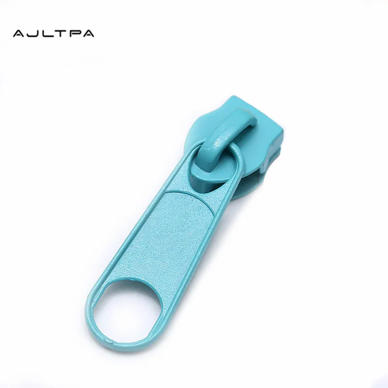 

1000Pcs Fashion 5# Colorful Nylon Zipper Puller Slider Head Sewing Tailor Handwork Repair Accessories High Quality