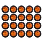 20X 34 дюйма 3LED боковые габаритные фонари заднего хода для прицепов грузовик Фонарь указателя поворота габаритный фонарь