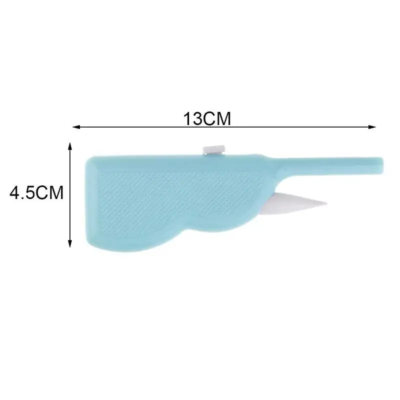 

1pcs Earthworm Bloodworm Clip Portable ABS Fishing Bloodworm Device Accessory Lure Tackle Fishing Bait Clip T5E5