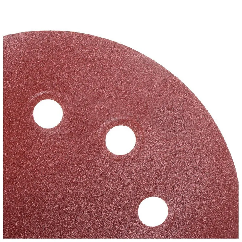 

30X 5inch 125mm 8 Hole 240 Grit Sand Sanding Disc Paper Random Orbit Hook And Loop