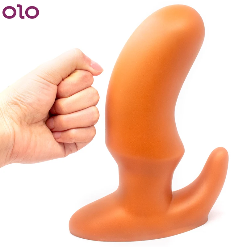 

Huge Size Anal Plug Butt Beads Plugs Prostate Massager Sex Toys For Man Woman Gay Silicone Big Dildo Anus Dilator Adult Game