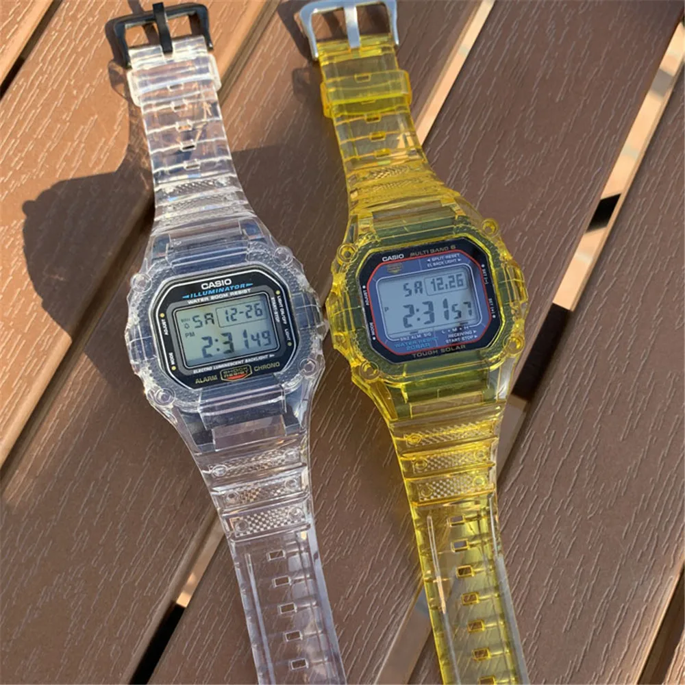 TPU Resin Case Watch Strap for Casio G Shock DW 5600 GW M5610 M5600 GLX 5600  Refit Replacement Wrist Band Bracelet Accessories|Watchbands| - AliExpress