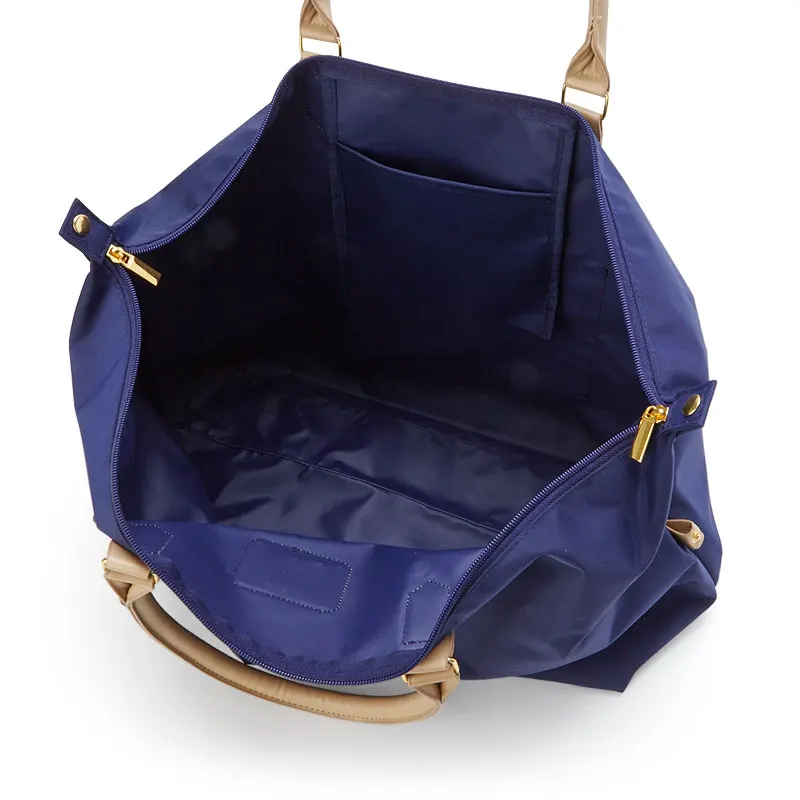 

Pure color large-capacity travel storage bag KT one-shoulder portable clothing bag Short-distance duffel bag hanging pull luggag