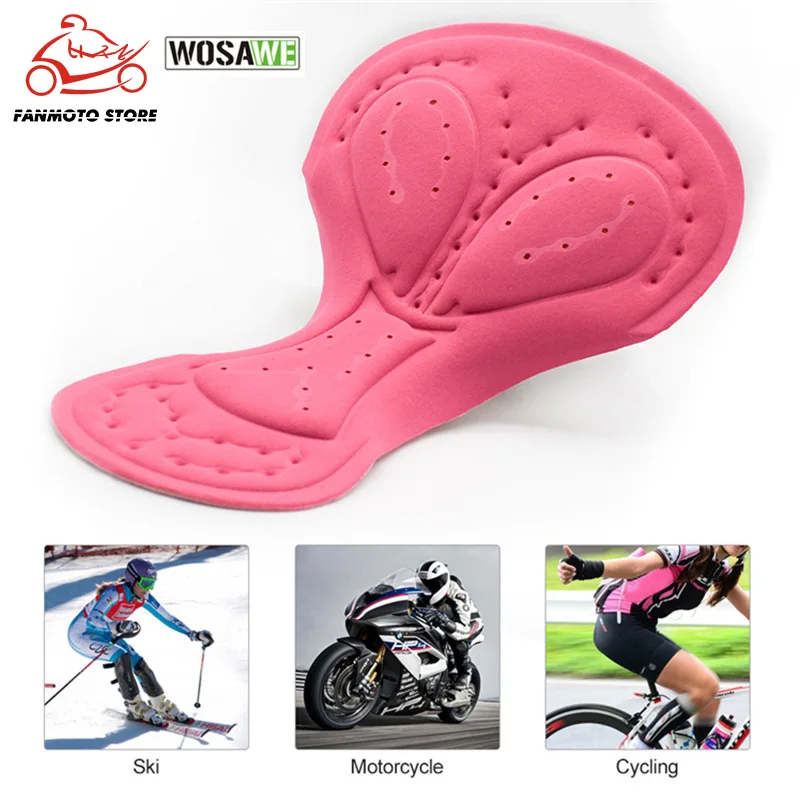 WOSAWE женские велосипедные шорты колготки внутренняя подкладка гелевая прокладка