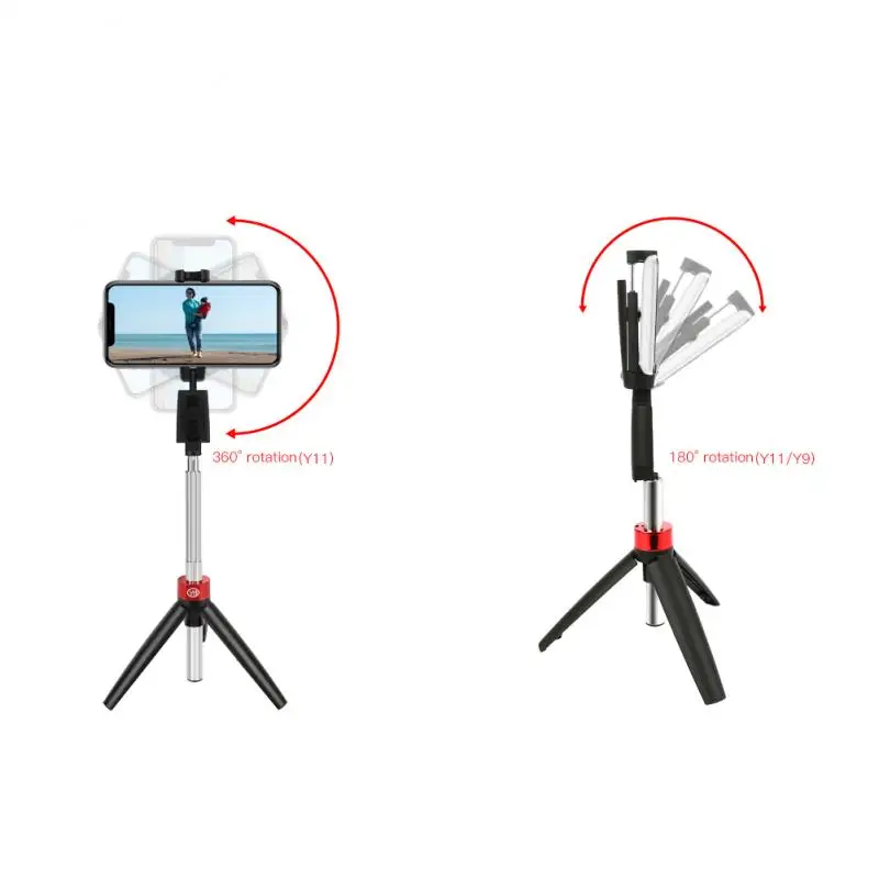 3 в 1 Мини селфи палка беспроводной Bluetooth складной штатив выдвижной монопод с