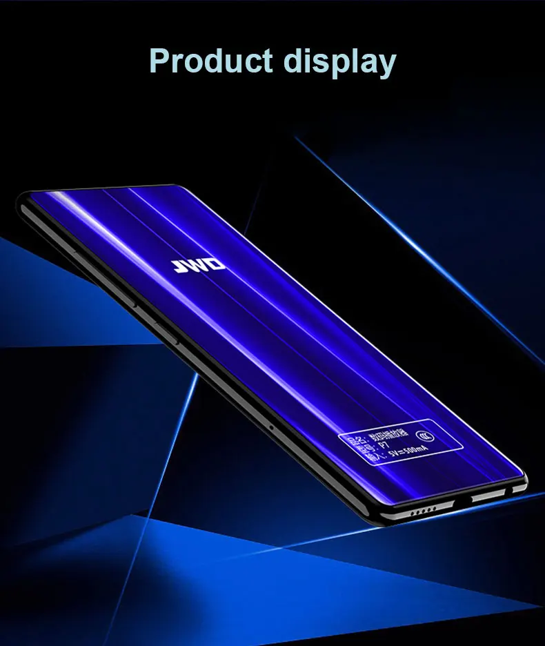 JWD orginial wifi Bluetooth MP4 плеер MP3 MP5 воспроизведение музыки ips полный сенсорный экран 5,0 дюймов