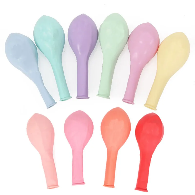 10 дюймовые воздушные шары из пастельного латекса с макарунами вечерние для