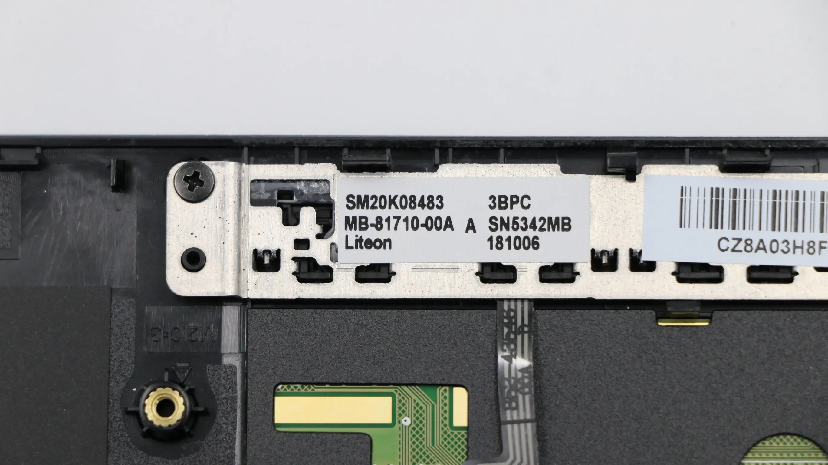 Новый/оригинальный для ноутбука Lenovo ThinkPad P50 palmtop C-cover C ShellTouchpad кнопка переключения