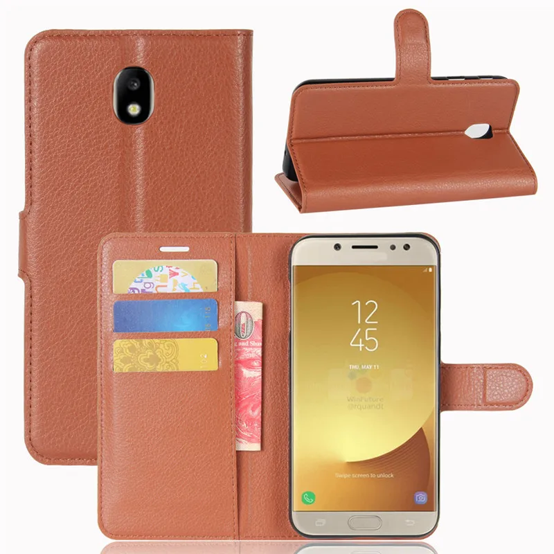 Чехол-раскладушка кожаный бумажник чехол для телефона для samsung Galaxy J7 Pro J5 J3 SM J730 J530 J330 730F J530F SM-J530F SM-J730F DS чехол