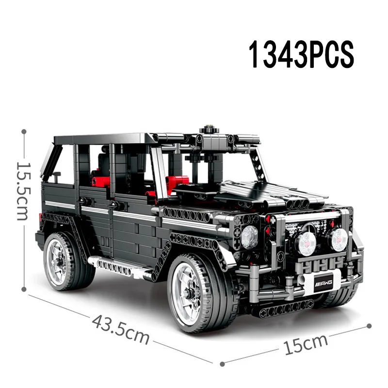 Совместимая техническая техника Sembo модель G500 MOC набор строительных блоков