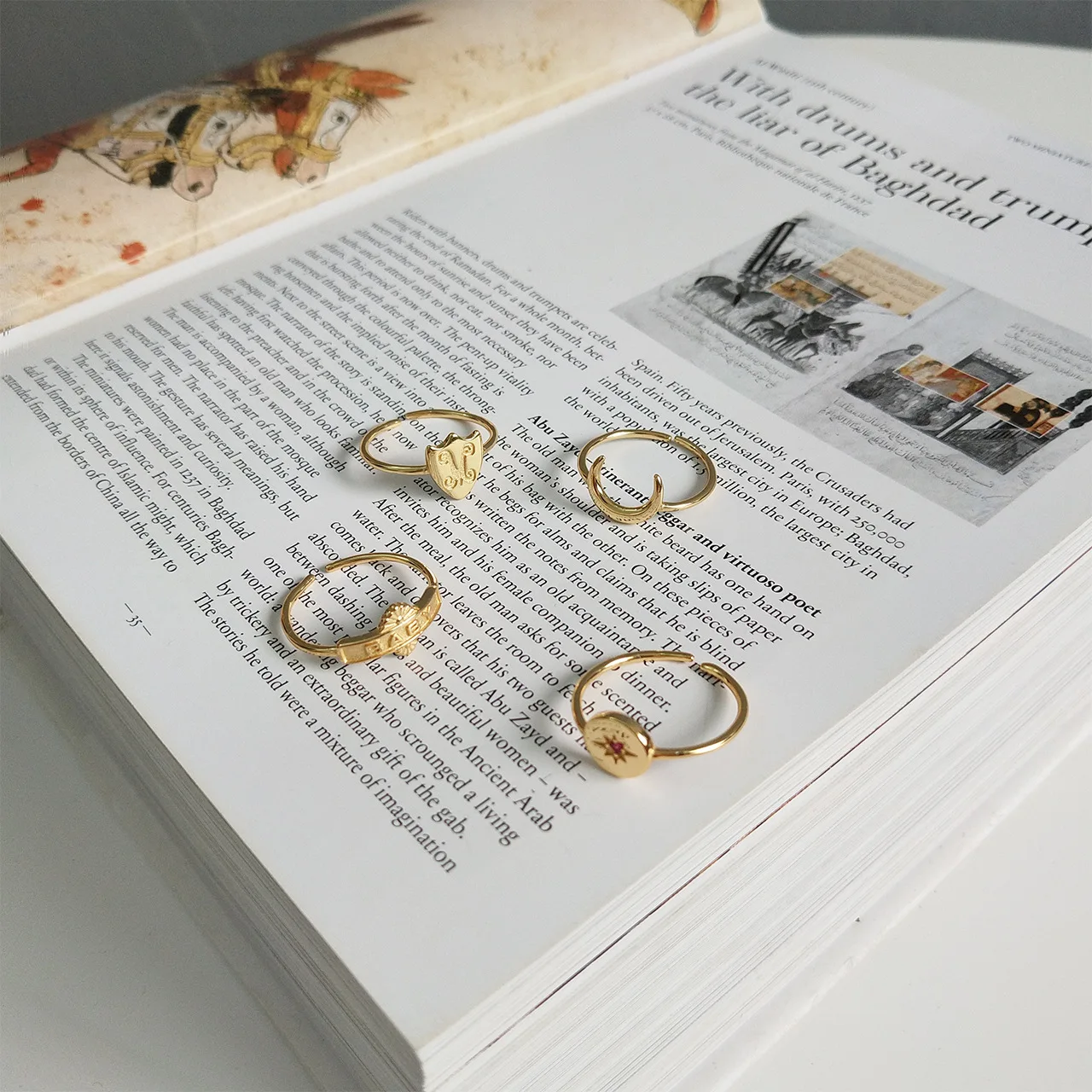 Trustdavis женское серебряное кольцо открытого размера в виде Луны и звезды стиле