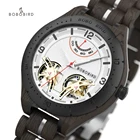 Мужские автоматические механические часы Bobo Bird 2020, Роскошные мужские часы для мужчин, деревянные механические наручные часы, светящиеся мужские часы