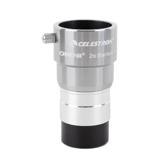 

Celestron omni 2x окуляр Барлоу с увеличением окуляр профессиональный телескоп запчасти Барлоу астрономический окуляр
