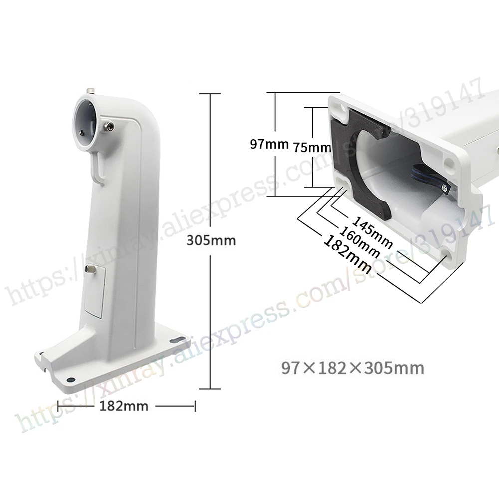 Hikvision кронштейн DS 1614ZJ для скоростного купола IP монитор камеры CCTV аксессуары