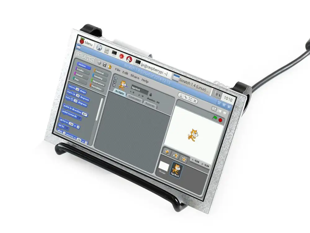 Дисплей Waveshare IPS 5 дюймов для Raspberry Pi 2B/3B/3B +/3A +/Zero W/Zero WH DPI сенсорный интерфейс