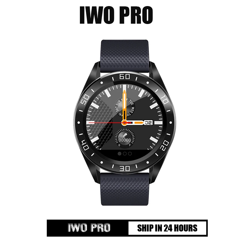 

Смарт-часы IWO PRO GT105 мужские с поддержкой bluetooth, пульсометром и тонометром