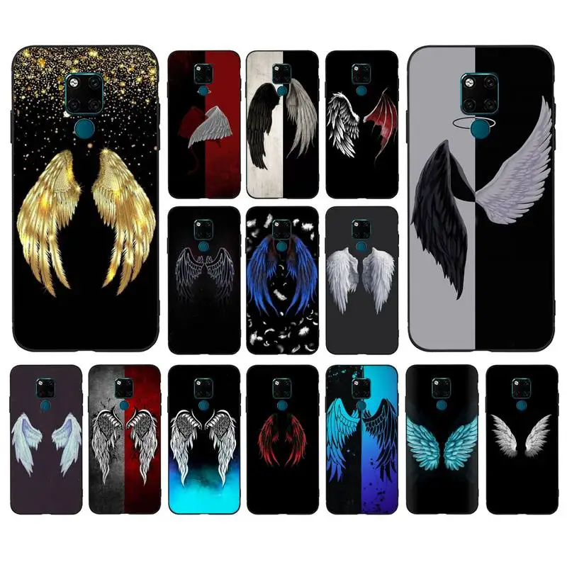 

Yinuoda Angel wings demon wings wing Phone Case for Huawei Mate 20 10 9 40 30 lite pro X Nova 2 3i 7se