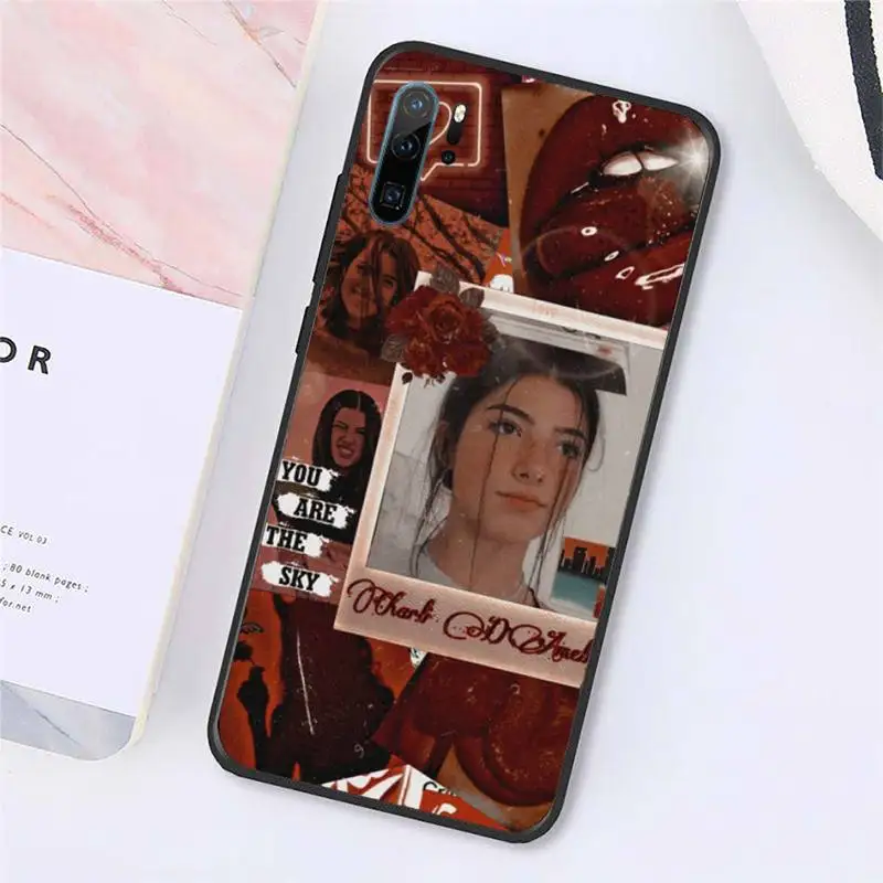 

Charli DAmelio girl Customer Phone Case For Huawei honor Mate P 10 20 30 40 Pro 10i 9 10 20 8x Lite Y91C V17 6.38 6.44