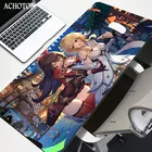 Коврик для мыши Genshin Impact 90x40 см, игровой коврик для мыши XXL, геймерская Клавиатура для ноутбука, коврики для мыши в стиле аниме, для игр в CSGO