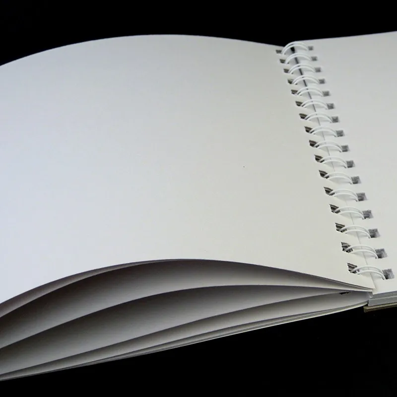 

A4 Art Sketch Book For Drawing 35 Sheets Painting Paper Blank Spiral School Notebook Hard Copybook Spiral Sketchbook Stationery