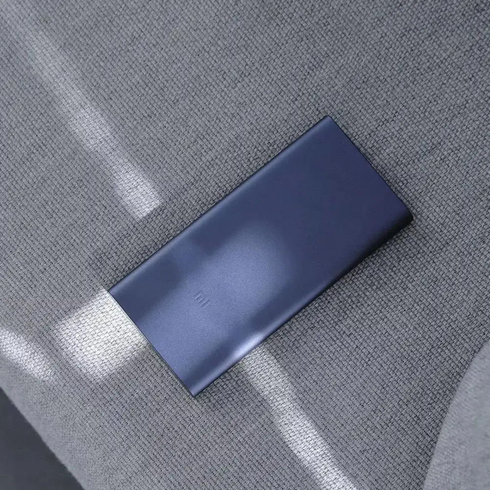 10000 мАч Xiaomi Mi power Bank 2 Внешний аккумулятор 15 Вт Quick Charge PLM09ZM с двумя выходами USB для