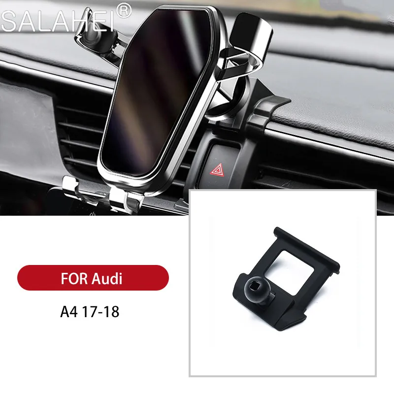 

Car Phone Holder For Audi A4 2018 2017 Air Vent Mount GPS Interior Dashboard Stand Support Car Accessories Car Phone Bracket
