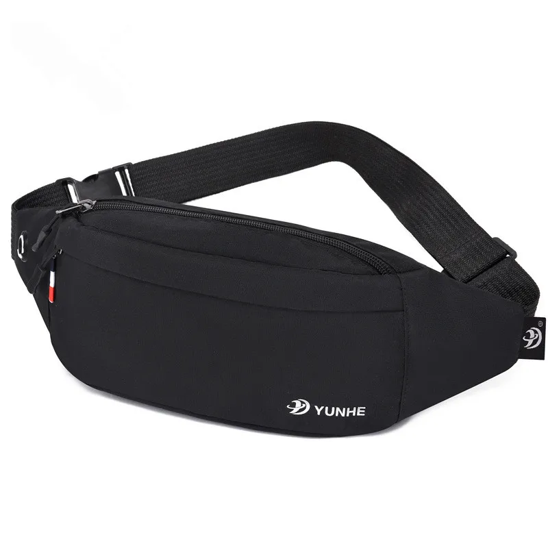 Men Male Waist Bag Pack Grey Casual Functional belt bag Large Belt Pouch Phone Money Belt bag Fanny Travel Hip