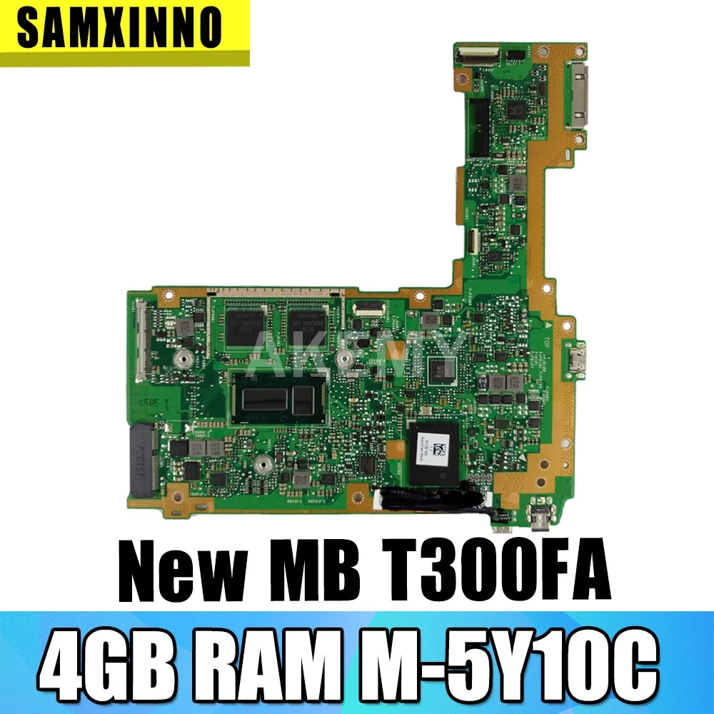 

Akemy T300FA motherboard For Asus T300FA Laptop motherboard T300FA T300F Mainboard Tested 64GB SSD 4GB RAM M-5Y10C