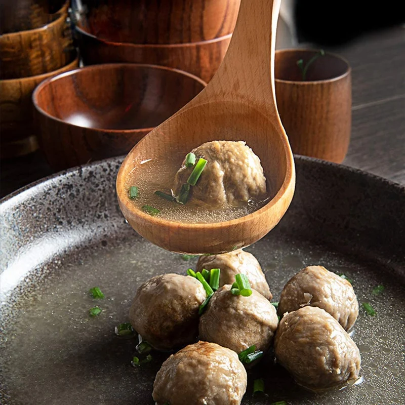 Деревянная кухонная утварь 4 шт деревянные кухонные ложки набор кухонной утвари