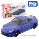 Такара томия томика  28 SUBARU BRZ Лидер продаж Популярная модель автомобиля 1:64 детская модель металлической модели