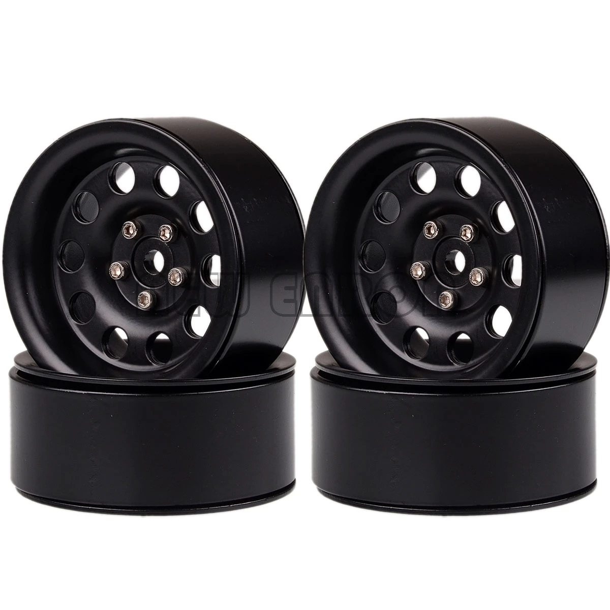 Новинка металлическая Ступица колеса ENRON 4P 2 дюйма для SCX10 RR10 90053 AX10 Aro para 1/10 RC Crawler