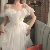 sexy sweet lolita woman fairy lace dress off shoulder bandage victorian dress kawaii girl princess tea party loli cosplay