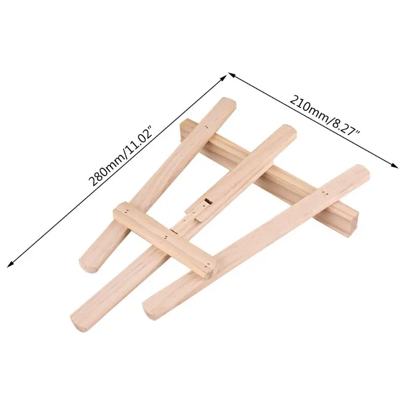 

Wood Table Easel Tablets Stand Easel Painting Craft Wood Stand For Decoration