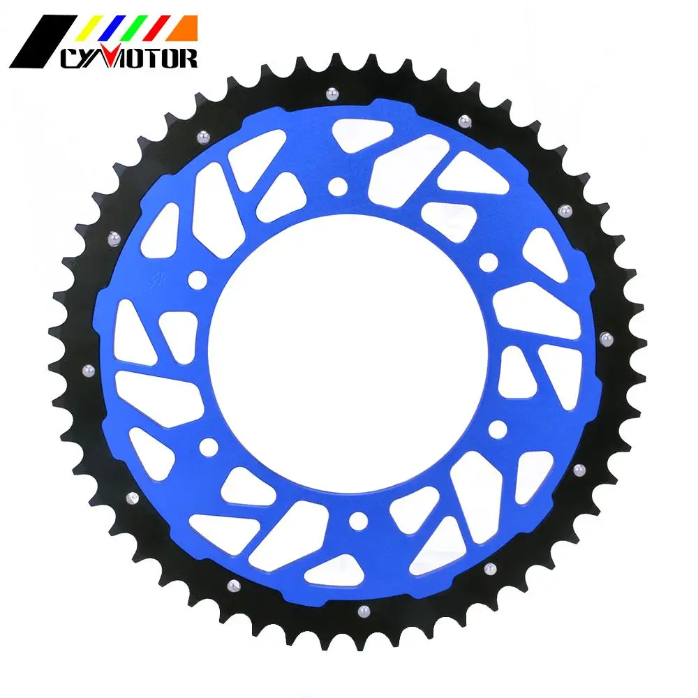 Задняя звездочка цепи для мотоцикла 48T 49T 50T 51T YAMAHA YZ125 2021 YZ250F WR250F WR450F YZ YZF WR WRF 125 250 426