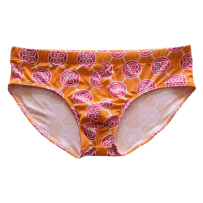 Мужские короткие плавки Tanga зеленые сексуальные мужские шорты для плавания