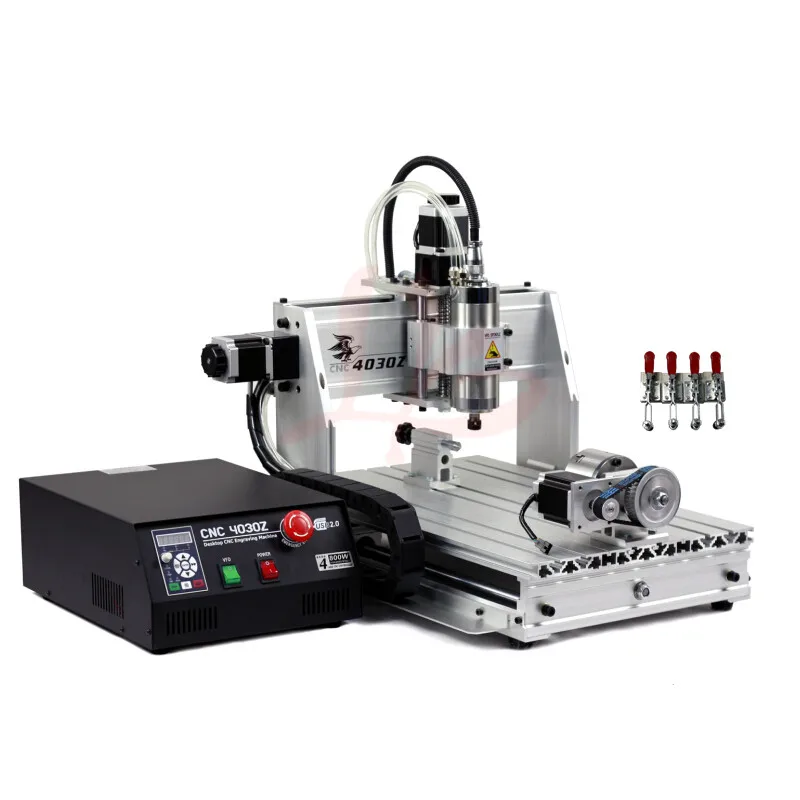 New800W/USB 4 axiscnc фрезерный станок 2520 cnc гравировальный 400*300 мм рабочая зона ЧПУ