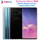 Смартфон Samsung Galaxy S10 G973F, 128 ГБ512 ГБ, 9820 дюйма, 8 ГБ ОЗУ