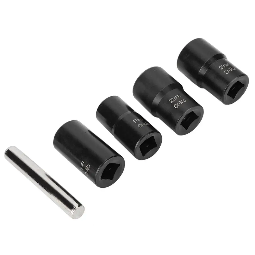 Набор закручивающихся розеток 5 шт. запирающие колеса гайка с болтом Съемник