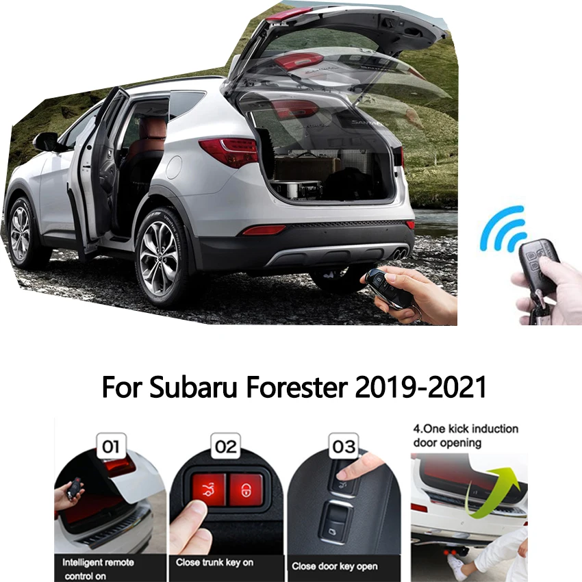 

Electric Tailgate For Subaru Forester 2019-2022 Intelligent Tail Box Door Power Operated Trunk Decoration Open Refitted Upgrade