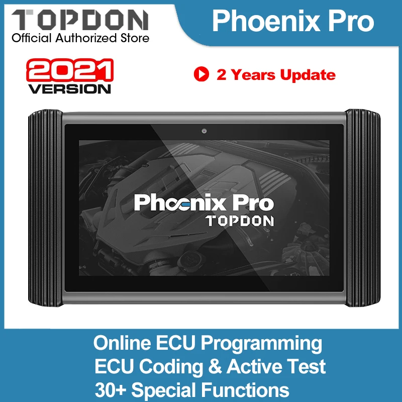 TOPDON Phoenix Pro obd2 сканер автомобильный диагностический инструмент