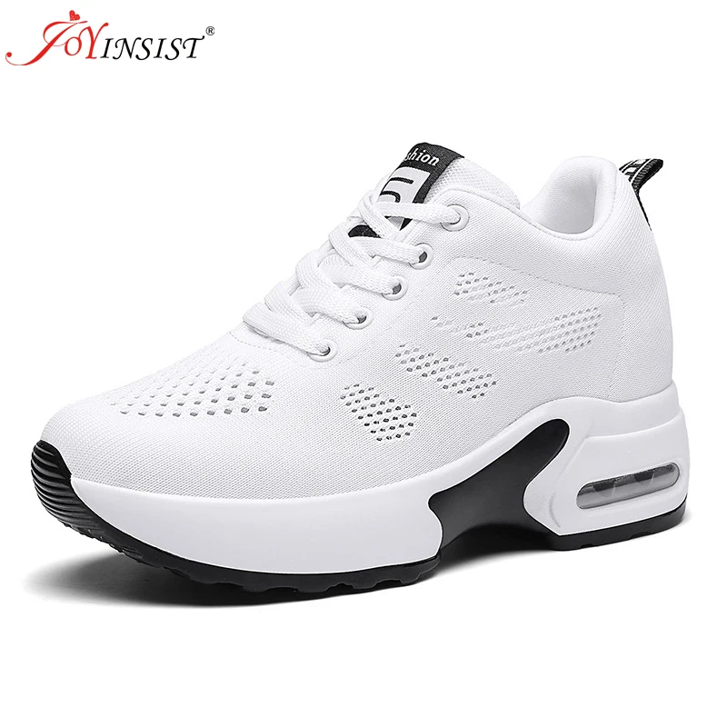 Women Shoes Platform Ladies Sneakers Breathable Women Casual Shoes Air Cushion Hgih Heel Fashion shoes