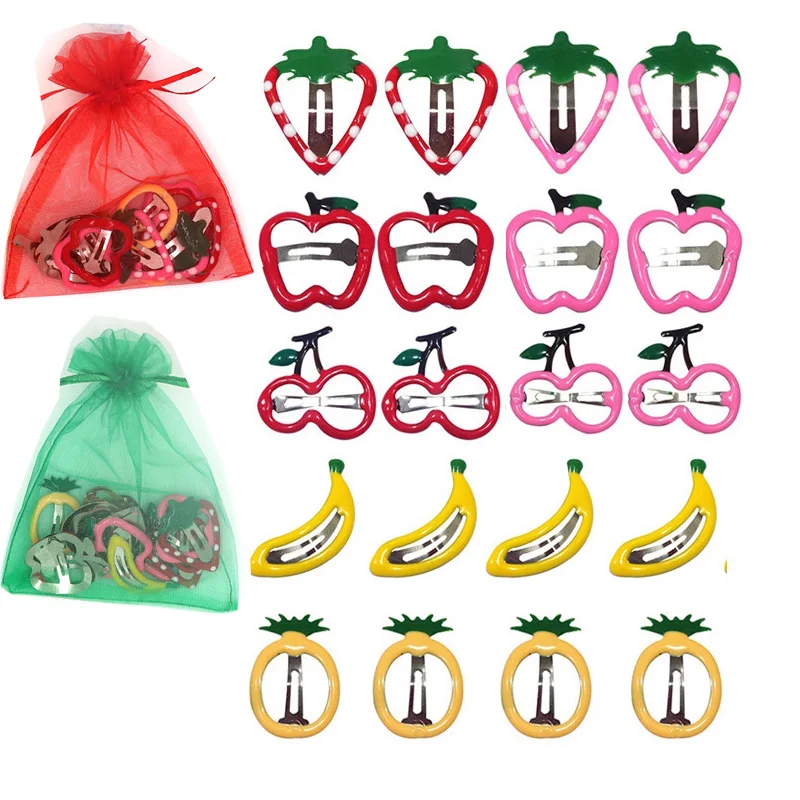 20 штук оснастки Заколки для волос маленьких девочек заколки Симпатичные